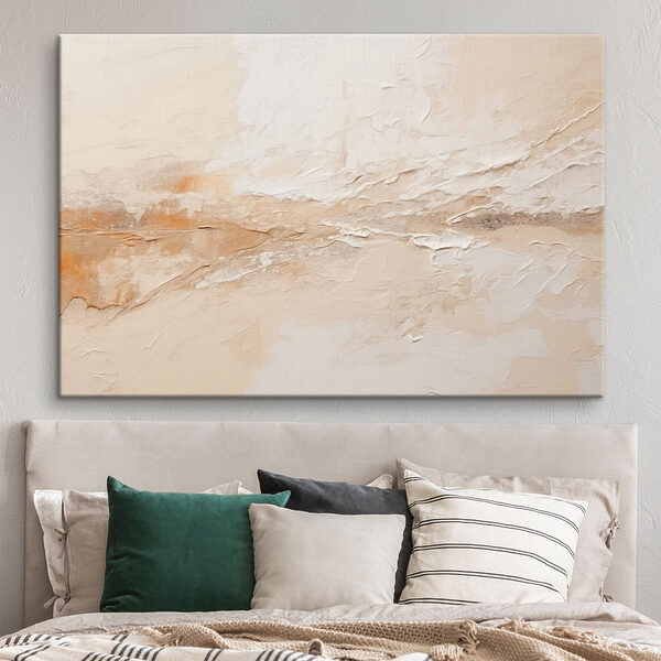 Tableaux Mur blanc présentant des fissures