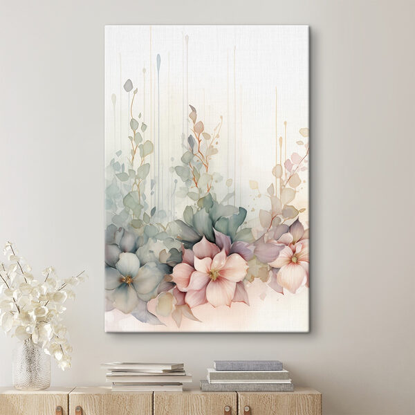 Tableaux Peinture représentant des fleurs et des feuilles