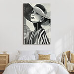 Tableaux Femme portant un chapeau