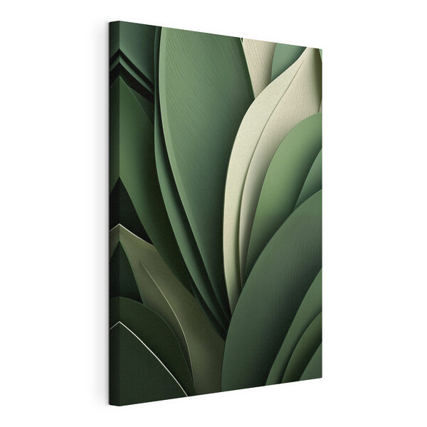 Des formes et des courbes fluides et verdoyantes Tableaux Des formes et des courbes fluides et verdoyantes