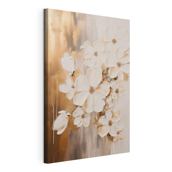 Tableaux Peinture représentant des fleurs blanches