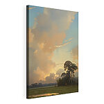 Tableaux Groupe d'arbres et de nuages