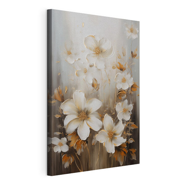 Tableaux Peinture représentant des fleurs blanches