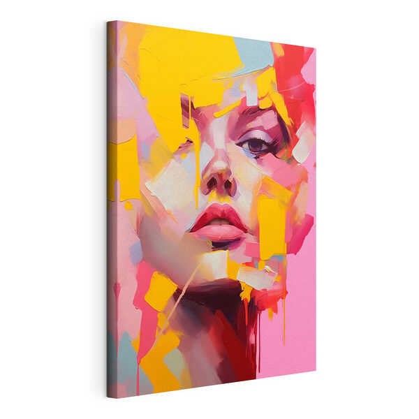 Peinture représentant le visage d'une femme Tableaux Peinture représentant le visage d'une femme