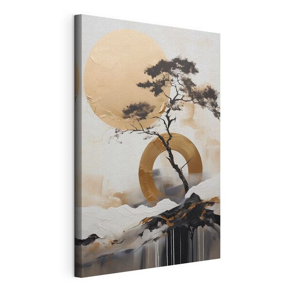 Un arbre et un cercle Tableaux Un arbre et un cercle