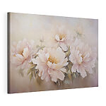 Tableaux Peinture représentant des fleurs sur fond blanc