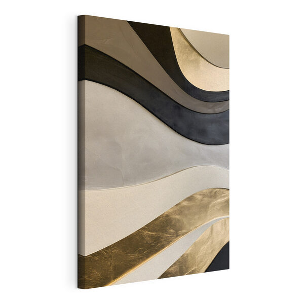 Des vagues de couleurs et de contrastes se déploient Tableaux Des vagues de couleurs et de contrastes se déploient