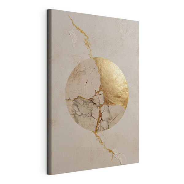 Motifs abstraits dans des tons ocres Tableaux Motifs abstraits dans des tons ocres