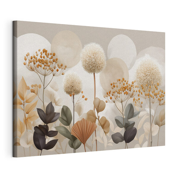Tableaux Tableaux Composition de fleurs et de feuilles (UGS : s49928)