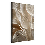 Tableaux Des lignes fluides dans des tons chauds