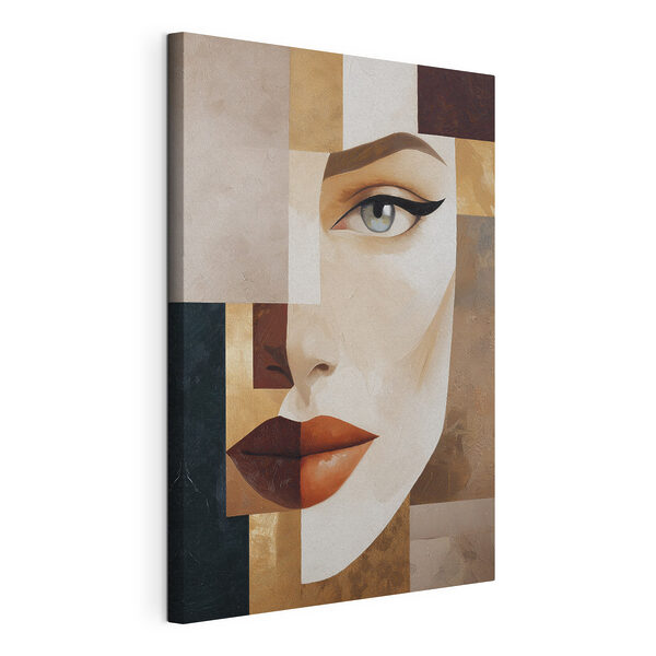 Tableaux Peinture représentant le visage d'une femme (UGS : s49934) Tableaux Tableaux Peinture représentant le visage d'une femme (UGS : s49934)