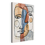 Tableaux Dessin représentant deux visages