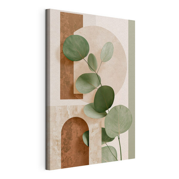 Des feuilles vertes sur une branche Tableaux Des feuilles vertes sur une branche