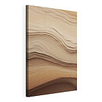 Tableaux De douces vagues aux teintes chaudes