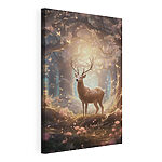 Tableaux Un cerf dans la forêt