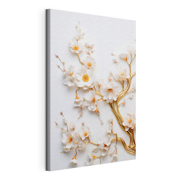 Tableaux Arbre à fleurs blanches