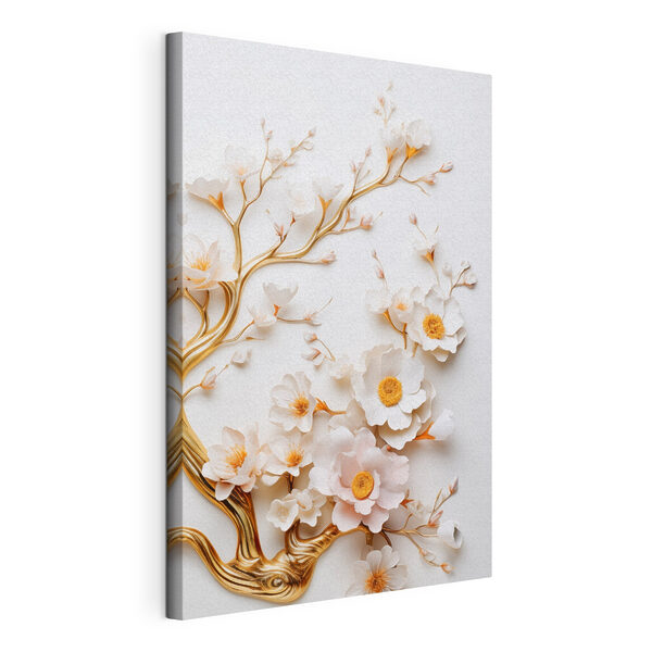 Tableaux Des fleurs délicates dans un arrangement artistique