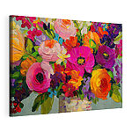 Tableaux Un bouquet éclatant de fleurs aux couleurs chatoyantes