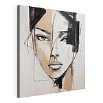 Tableaux Peinture représentant le visage d'une femme