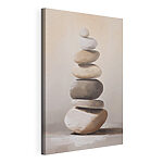 Tableaux Pile de pierres sur une table