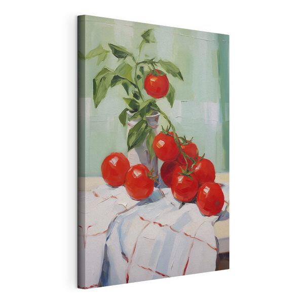 Tableau représentant des tomates sur une table Tableaux Tableau représentant des tomates sur une table