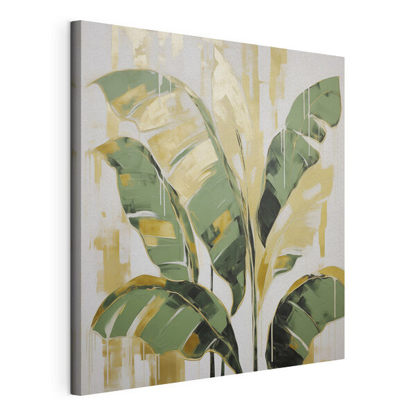 Peinture représentant une plante feuillue Tableaux Peinture représentant une plante feuillue
