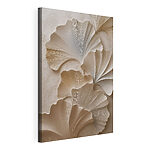 Tableaux Ensemble de feuilles blanches et grises