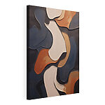 Tableaux Des formes abstraites aux couleurs harmonieuses