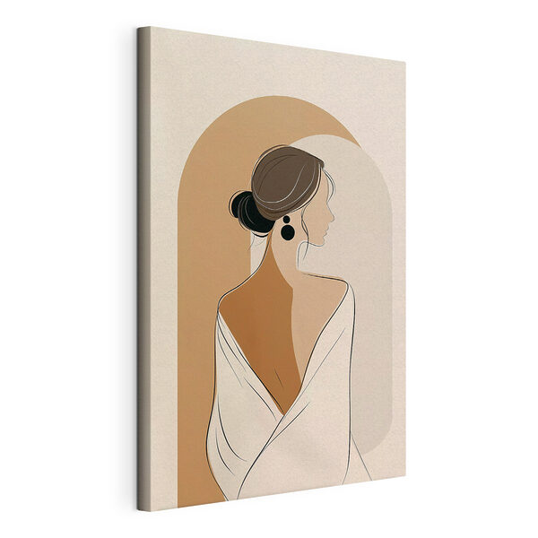 Tableaux Femme avec une serviette blanche (UGS : s50102) Tableaux Tableaux Femme avec une serviette blanche (UGS : s50102)