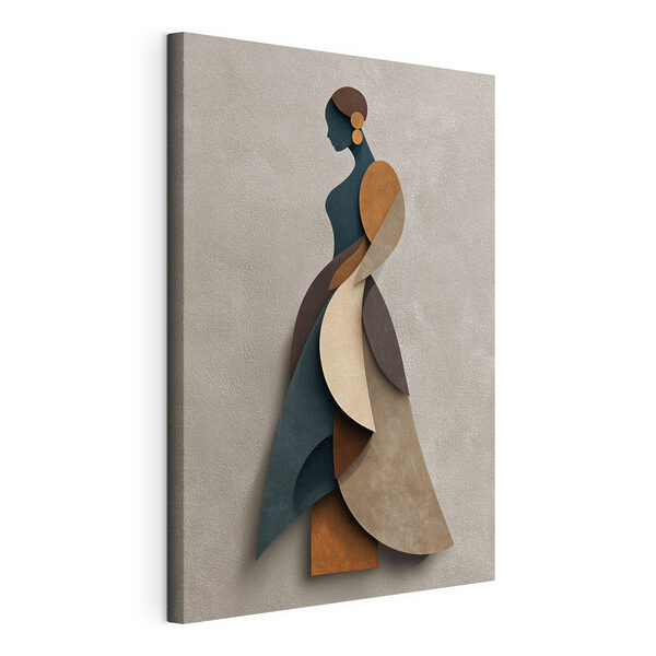 Tableaux Une femme en robe