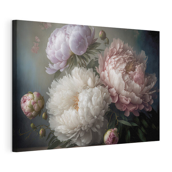 Élégantes pivoines en douce floraison Tableaux Élégantes pivoines en douce floraison