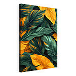 Tableaux Feuilles vibrantes de la toile de la nature