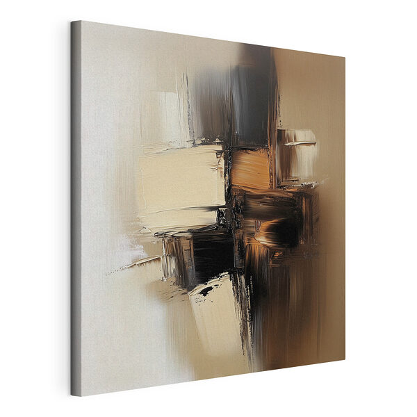 Formes abstraites dans des tons chauds Tableaux Formes abstraites dans des tons chauds