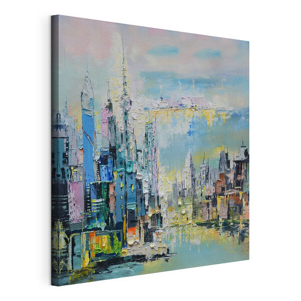 Peinture d'une ville Tableaux Peinture d'une ville