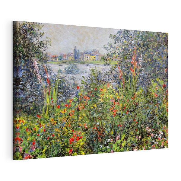 Fleurs colorées sous un ciel lumineux Tableaux Fleurs colorées sous un ciel lumineux