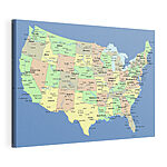 Tableaux Carte des États-Unis