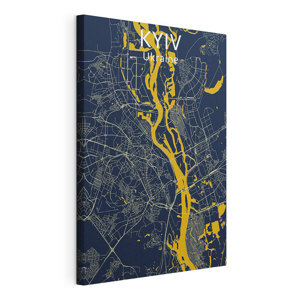 Carte d'une ville Tableaux Carte d'une ville