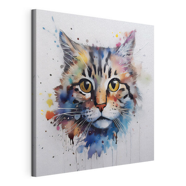 Peinture d'un chat Tableaux Peinture d'un chat