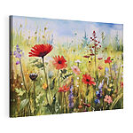 Tableaux Champ de fleurs sauvages en pleine floraison