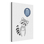 Tableaux Raton laveur tenant un ballon