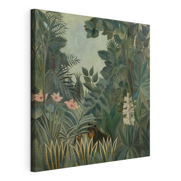 Jungle luxuriante avec des créatures cachées Tableaux Jungle luxuriante avec des créatures cachées