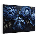Tableaux Pétales bleus avec des textures douces