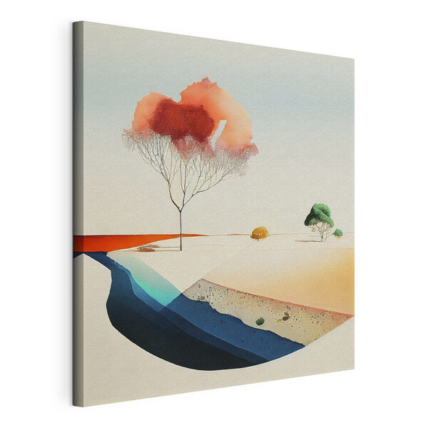Tableaux Aquarelle d'un arbre