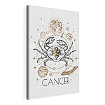 Tableaux Signe du zodiaque du cancer avec les planètes et les étoiles