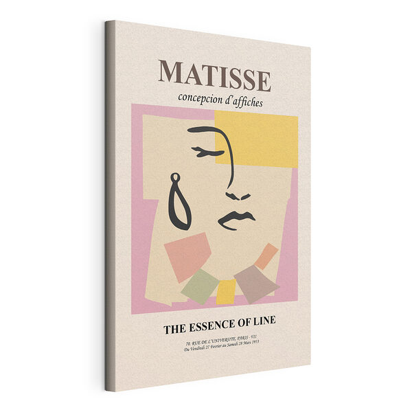 Tableaux Dessin d'un visage de femme