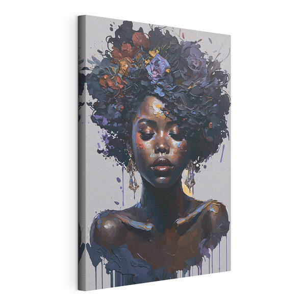 Expression colorée d'une beauté sereine Tableaux Expression colorée d'une beauté sereine