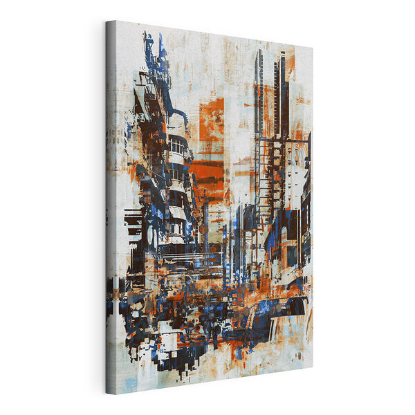 Peinture d'une ville Tableaux Peinture d'une ville