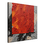 Tableaux Peinture abstraite texturée dans des teintes vibrantes