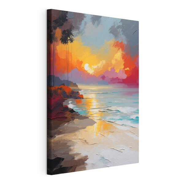 Peinture d'une plage Tableaux Peinture d'une plage