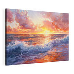 Tableaux Coucher de soleil sur l'océan